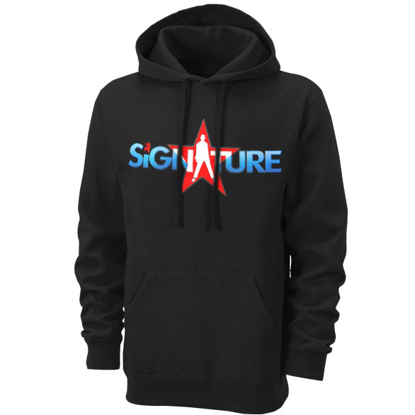 Signature Hoody - Blue Logo