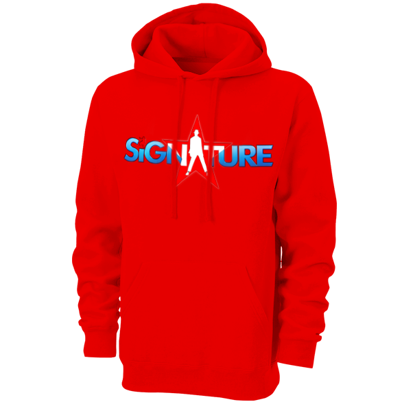 Signature Hoody - Blue Logo