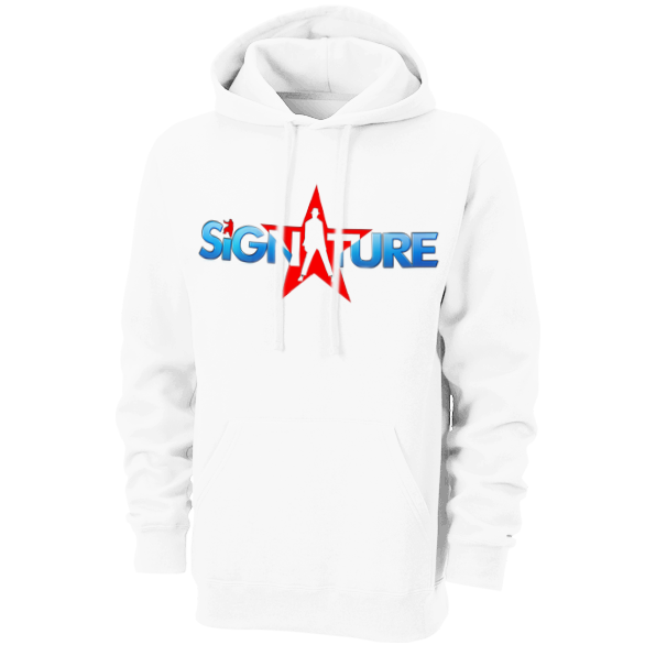 Signature Hoody - Blue Logo