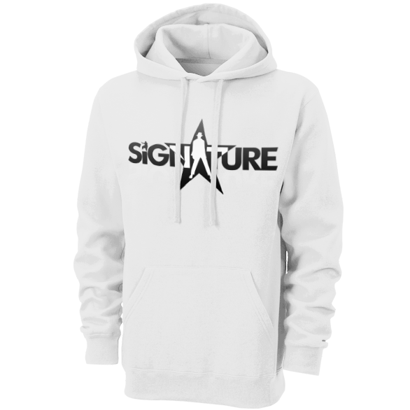 Signature Hoody - White Logo