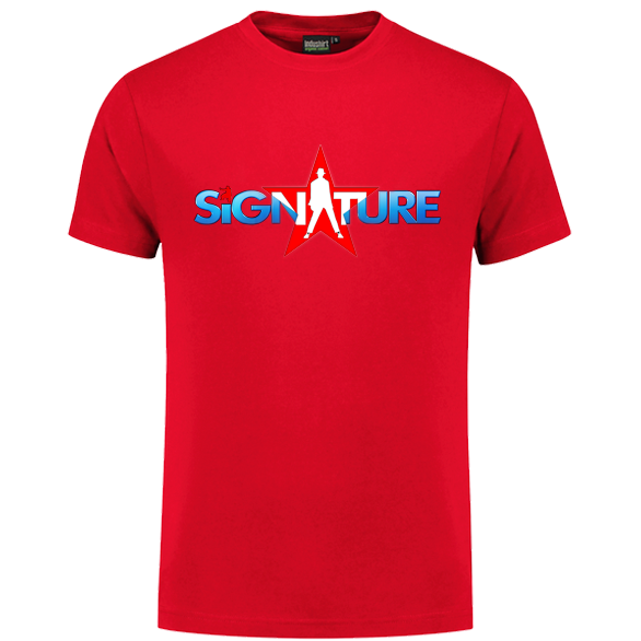 Signature T-Shirt - Blue Logo